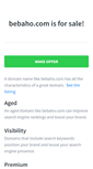 Mobile Screenshot of bebaho.com